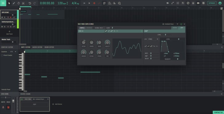 Amped Studio is a free music making app that loads in the browser.