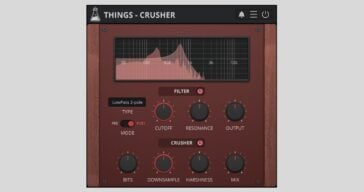 Get AudioThing's Crusher FREE With Any Purchase From AudioDeluxe