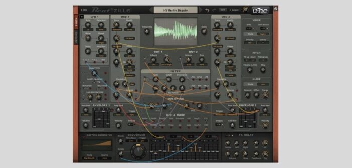 Beatzille modular synth plugin is free with issue #211 of Beat magazine