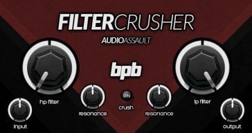 FilterCrusher free VST/AU plugin!