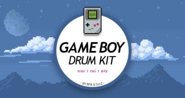 Game Boy Drum Kit free 8-bit sample pack (WAV/NKI/SFZ)