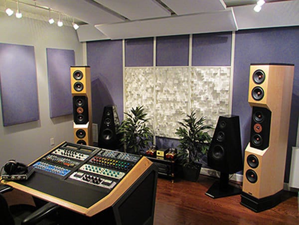 Mastering room at Sage Audio.