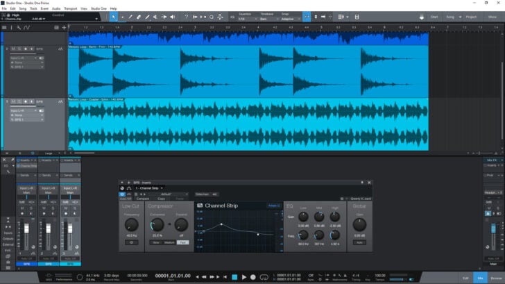 Studio One Prime is the perfect tool to make beats for free