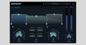 W. A. Production’s Imprint multiband transient designer is FREE for limited time