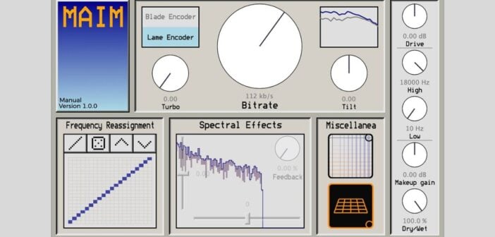 Wildergarden Audio releases MAIM, a FREE glitchy Lo-Fi plugin for macOS, Windows, and Linux