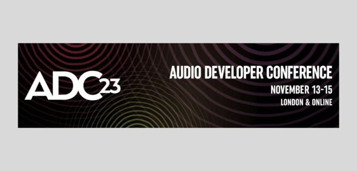 Connect with leading audio industry figures at ADC23 this November