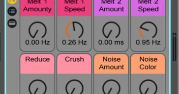 AfroDJMac Releases Free MELT Factor Effect Rack For Ableton Live