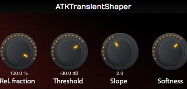 Free ATKTransientShaper VST/AU Plugin By Matthieu Brucher