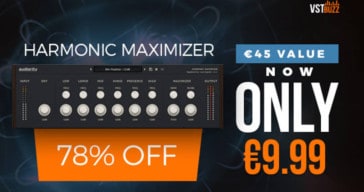 Get 75% OFF Harmonic Maximizer By Audiority @ VSTBuzz!