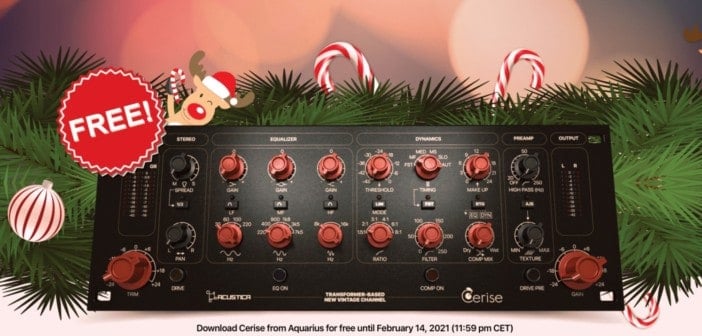 Cerise Is A FREE British Channel Strip Plugin By Acustica