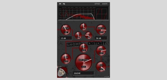 Crowbait Releases FREE GnomeDistort Distortion Plugin