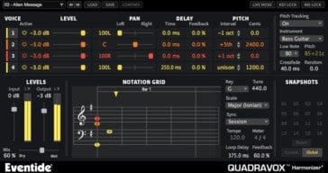 Get Eventide Quadravox Harmonizer For FREE @ AudioPluginDeals!