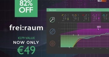 Get 82% OFF “frei:raum” Intelligent Linear-Phase EQ By Sonible