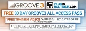 Groove 3 giveaway @ Plugin Boutique.