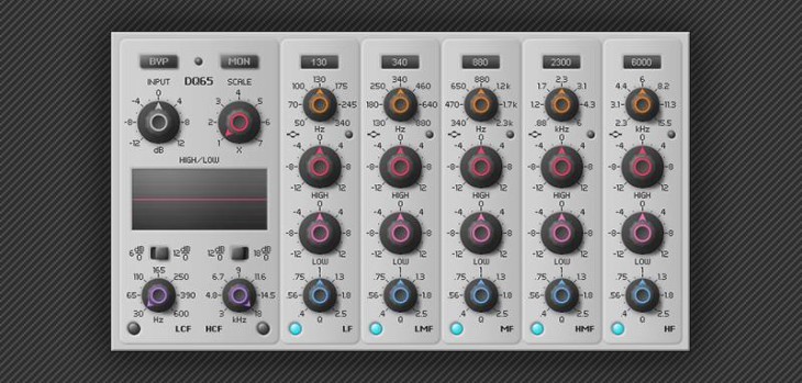 DQ65 FREE dynamic equalizer VST plugin by J1000.
