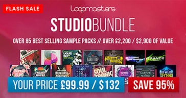 Get 95% OFF Loopmasters Studio Bundle Until June 2nd (£99.99)