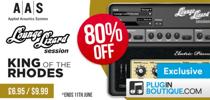 Get 80% OFF AAS Lounge Lizard Session @ Pluginboutique!