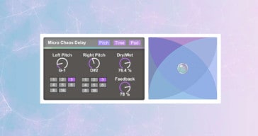 Art Frequencies Releases Free Micro Chaos Delay Effect (M4L Device)