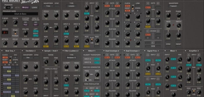 ModulAir Free Modular Synthesizer VST/AU Plugin Released (BETA)