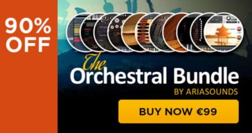 Get 90% OFF The 100 GB Orchestral Bundle By Aria Sounds!