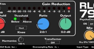 Psycho Circuitry Release FREE RLC-79 Dynamics Plugin