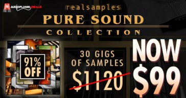 Insane 91% OFF Realsamples Legacy Bundle @ Audio Plugin Deals!