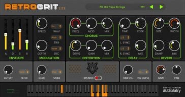 Audiolatry Releases FREE RetroGrit Lite Retro Lofi ROMpler