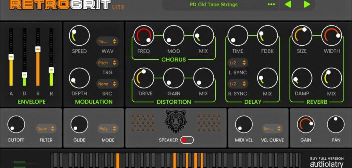 Audiolatry Releases FREE RetroGrit Lite Retro Lofi ROMpler