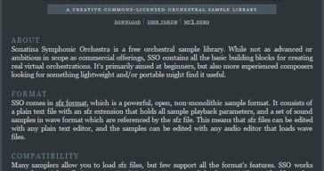 Sonatina Symphonic Orchestra (FREE Orchestral Sample Library)!