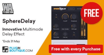 Get SphereDelay For FREE With Any Purchase @ Pluginboutique!