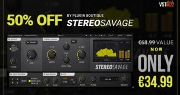 Get 50% OFF StereoSavage @ VSTBuzz!