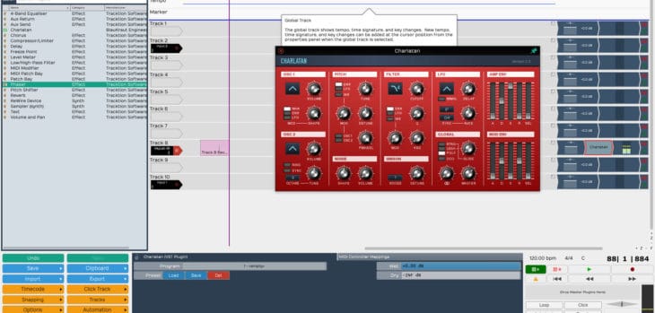 Tracktion 5 FREE Digital Audio Workstation!