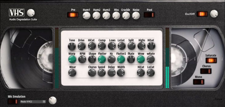 James Peck Intros Free VHS Audio Degradation Suite For NI Reaktor