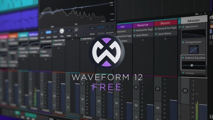 Waveform 12 Free is a beat maker app by Tracktion