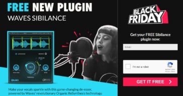 Waves Audio Sibilance De-Esser Is FREE This Black Friday!