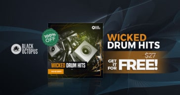 Wicked Drum Hits By Black Octopus IS FREE Until November 26th