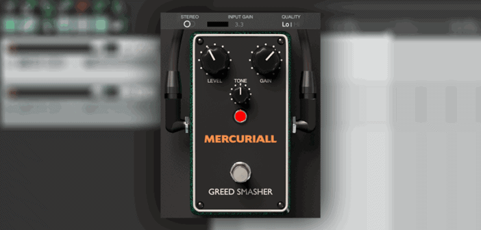 Mercuriall Releases Free "Greed Smasher" Stompbox VST/AU Plugin